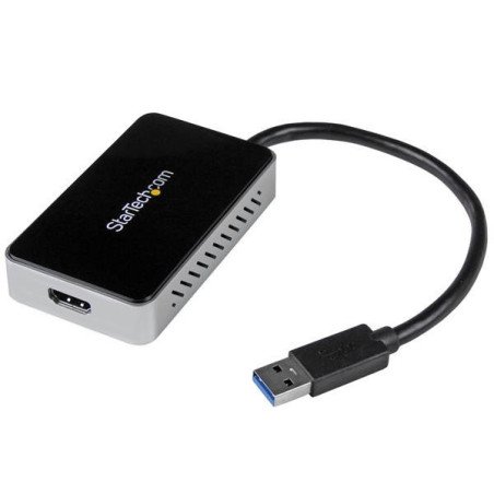 Adaptador tarjeta de video externa StarTech.com - USB, Negro
