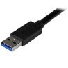 Adaptador tarjeta de video externa StarTech.com - USB, Negro