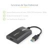 Adaptador gráfico externo StarTech.com USB32HDPRO - Negro, HDMI