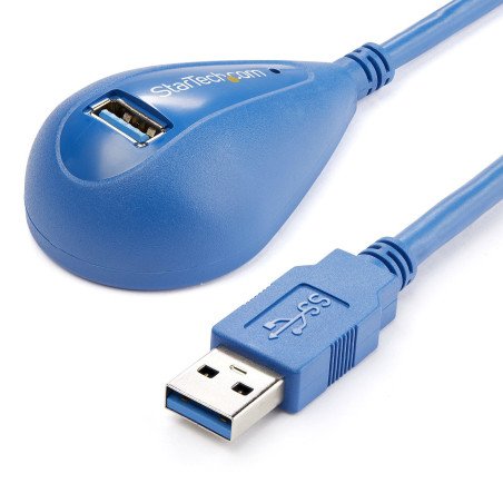 Cable de extensión StarTech.com - 1, 52 m, Macho/hembra, Azul