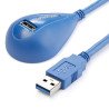 Cable de extensión StarTech.com - 1, 52 m, Macho/hembra, Azul