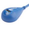 Cable de extensión StarTech.com - 1, 52 m, Macho/hembra, Azul