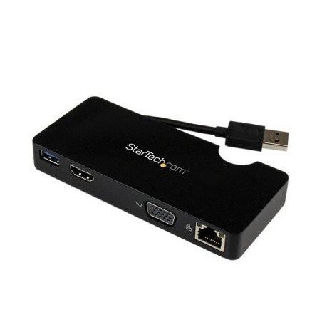 Replicador de puertos StarTech.com - 5 Gbit/s, Negro
