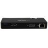 Replicador de puertos StarTech.com - 5 Gbit/s, Negro