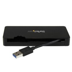 Replicador de puertos StarTech.com - 5 Gbit/s, Negro