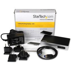 Replicador de Puertos DVI StarTech.com USB3VDOCKD - Negro, DVI