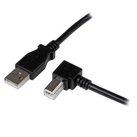 Cable Adaptador USB para impresora StarTech.com USBAB3MR - Negro, Adaptadores
