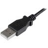 StarTech.com USBAUB2MRA cable USB 2 m USB 2.0 USB A Micro-USB B Negro