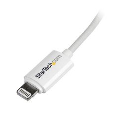 Cable Lightning StarTech.com USBLT2MW - Color blanco, Apple, 2 m, Cable Lightning