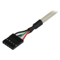 Adaptador de placa USB StarTech.com - IDC, USB A, Hembra/hembra