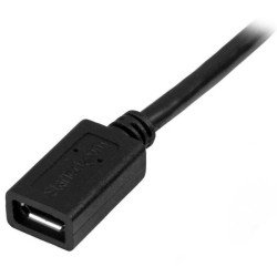 Cable micro USB StarTech.com - 0, 5 m, Micro-USB B, Micro-USB B, Macho