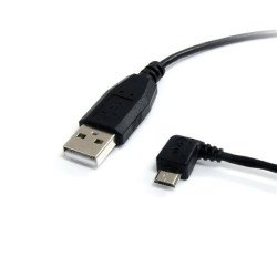 Cable USB 2.0 StarTech.com - 1.83 m, USB A, Micro-USB B, Macho/Macho, Negro