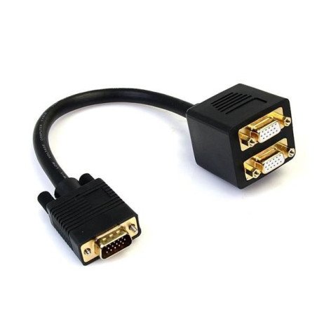 Divisor de Video VGA StarTech.com VGASPL1VV - 30 cm, VGA (D-Sub), VGA 