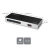 Docking Station 4K StarTech.com DK30A2DH - Negro, Docking
