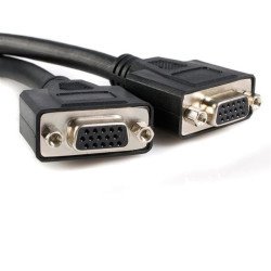 Cable VGA StarTech.com - 0, 2 m, DMS, 2 x VGA, Negro