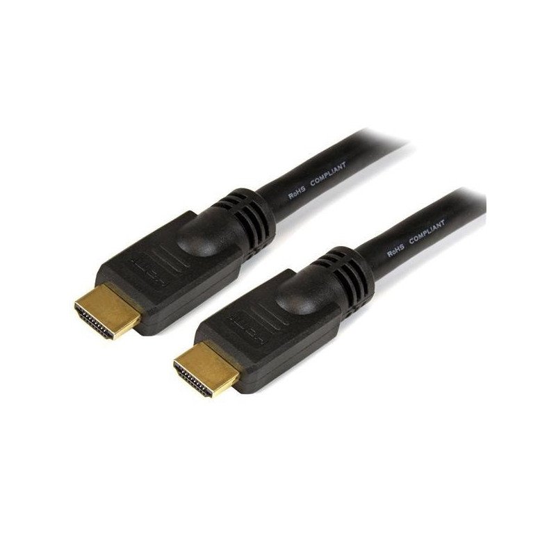 Cable HDMI StarTech.com - 12.2 m, HDMI, HDMI, Negro