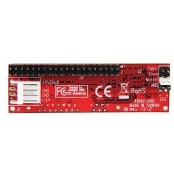 Adaptador de disco duro StarTech.com IDE2SAT2 - IDE, Rojo