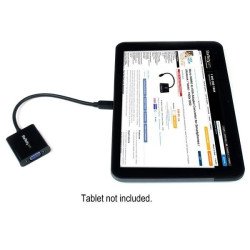 Convertidor HDMI a VGA StarTech.com - Micro HDMI 19 para VGA 15p, Mach