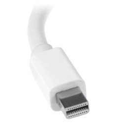 Adaptador Mini DP de Audio/Video HDMI o VGA StarTech.com - Mini DisplayPort, Color blanco