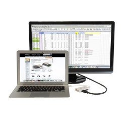 Adaptador de video StarTech.com - Mini DisplayPort, Color blanco