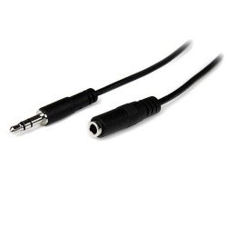 Cable de extensión StarTech.com - 2 m, 3.5 mm, 3.5 mm, Macho/hembra, N