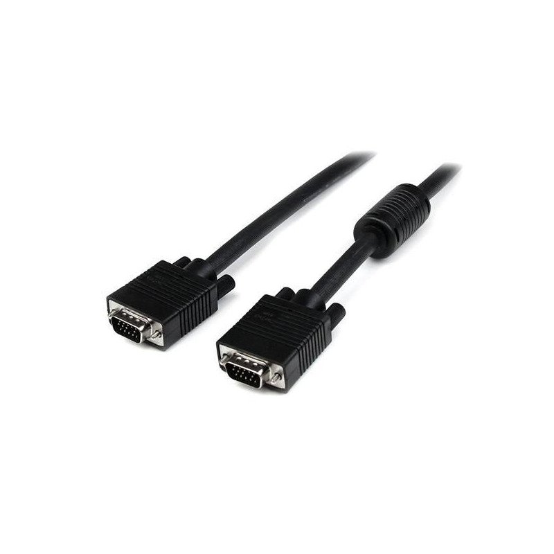 Cable VGA StarTech.com - 1.8 m, DB15, DB15, Macho/Macho, Negro
