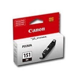 Cartucho Canon CLI-151 negro para IX6810, IP7210, IP8710, MG5410/MG631
