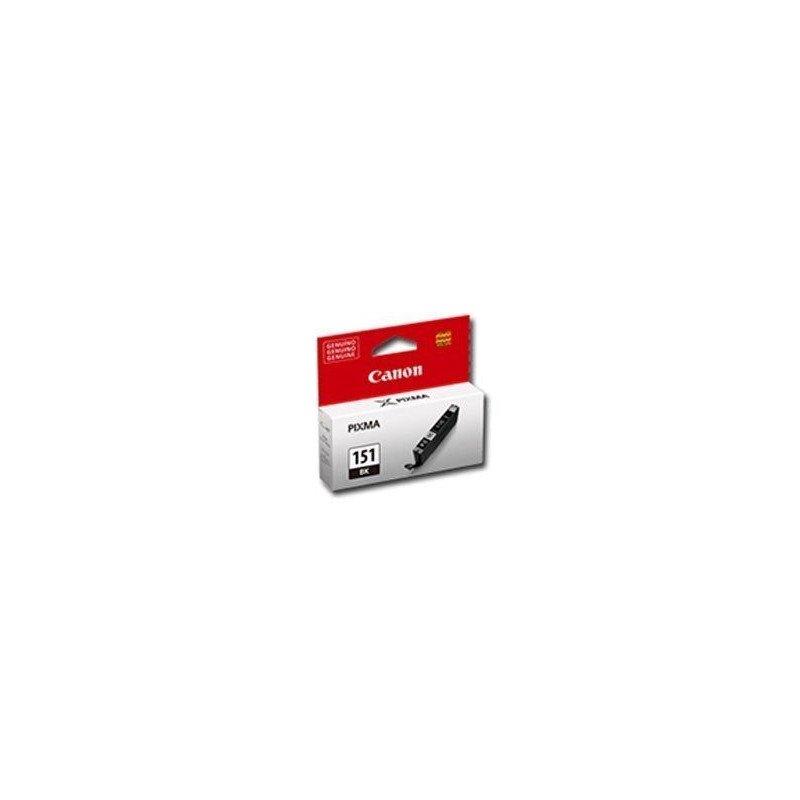 Cartucho Canon CLI-151 negro para IX6810, IP7210, IP8710, MG5410/MG631 Cartucho Canon CLI-151 negro para IX6810, IP7210, IP8710, MG5410/MG631