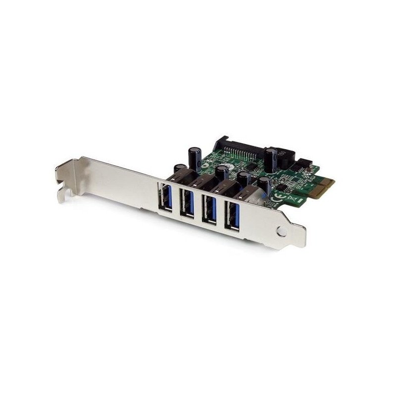 Tarjetas PCI Express StarTech.com - PCI-E, USB 3.0 A, Plata