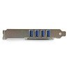 Tarjetas PCI Express StarTech.com - PCI-E, USB 3.0 A, Plata