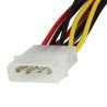 Adaptador cable StarTech.com - Multi, Macho/hembra, 0, 3048 m, 4-pin Molex