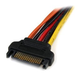 Splitter StarTech.com PYO2LSATA - Negro, SATA