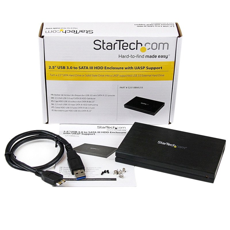 Gabinete para disco duro StarTech.com - 2.5
