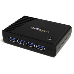 Concentrador HUB StarTech.com - 5000 Mbit/s, Negro