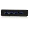 Concentrador HUB StarTech.com - 5000 Mbit/s, Negro