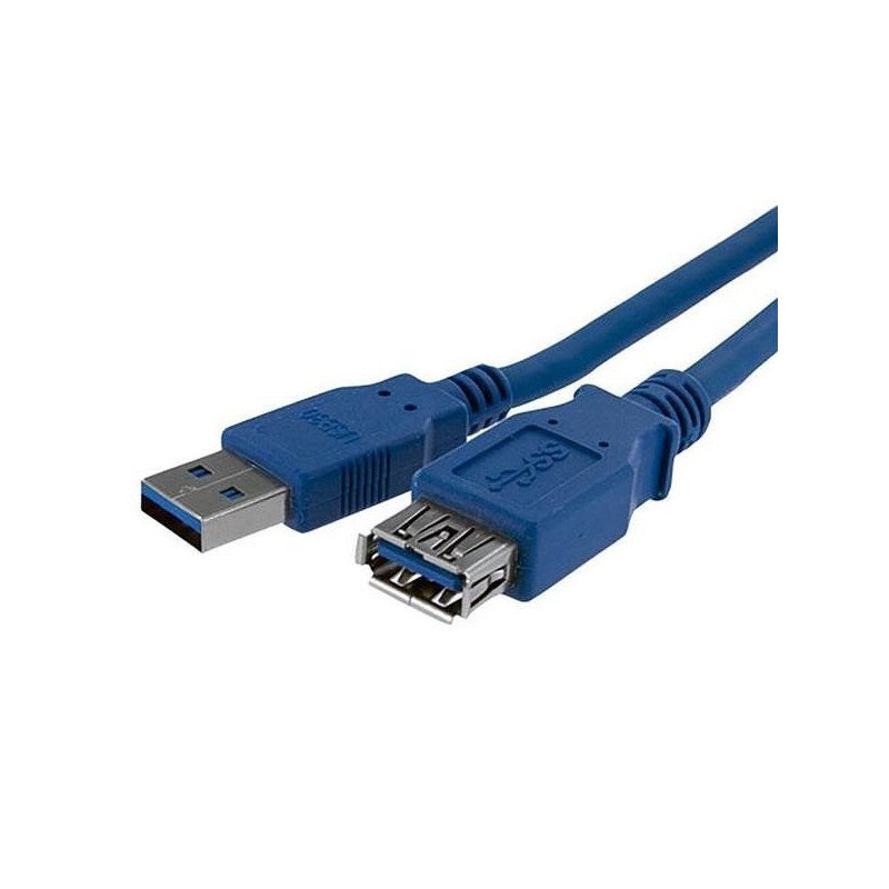 Cable extensión USB 3.0 StarTech.com - 1 m, USB A, USB A, Macho/hembra