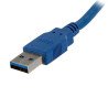 Cable extensión USB 3.0 StarTech.com - 1 m, USB A, USB A, Macho/hembra