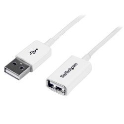 Cable de extensión StarTech.com - 3 m, USB A, USB A, Macho/hembra, Col