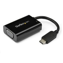 Adaptador de Video Externo StarTech.com CDP2VGAUCP - Negro, VGA