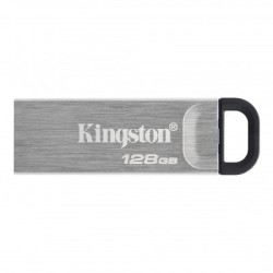 Memoria Kingston 128GB USB 3.2 alta velocidad, DataTraveler kyson metálica