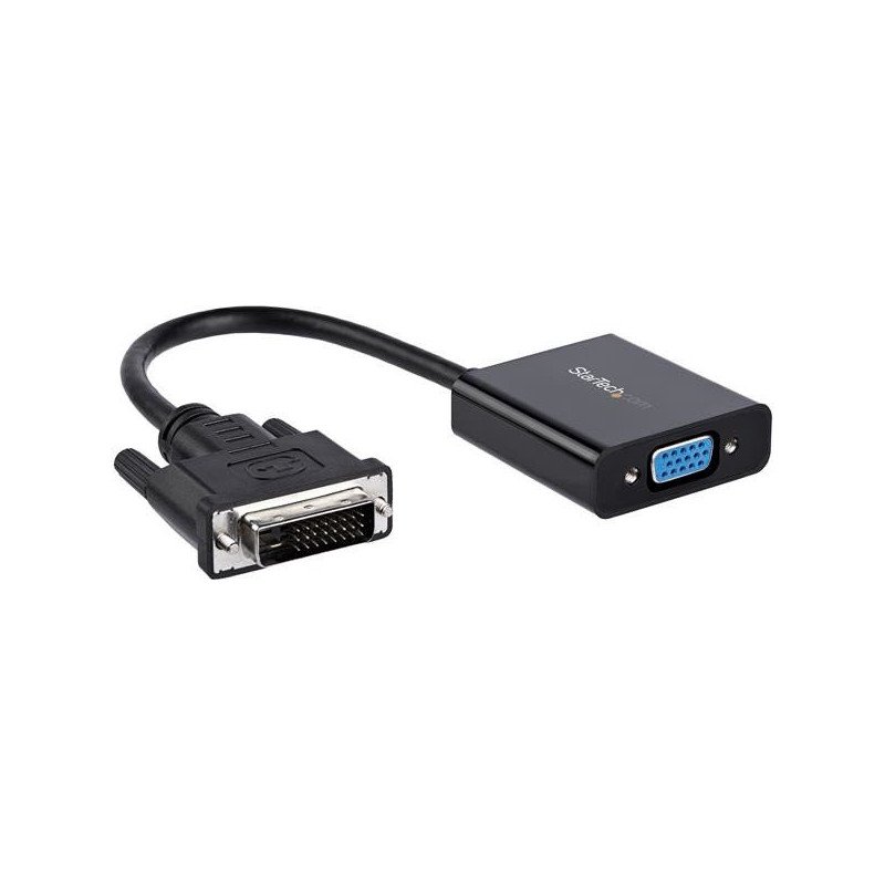 Convertidor DVI a VGA StarTech.com DVI2VGAE - VGA, Negro