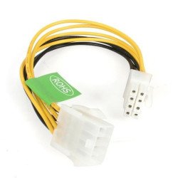 Cable de extensión StarTech.com - Macho/hembra, 0, 2 m, Amarillo