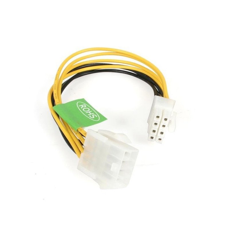 Cable de extensión StarTech.com - Macho/hembra, 0, 2 m, Amarillo