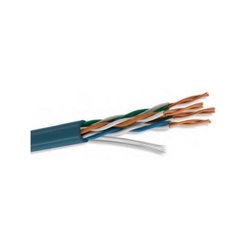 Bobina UTP cat.5e Condumex ultracat (cm), 24 AWG/cobre, 305 mts/cubierta PVC retardante a la flama, amarillo