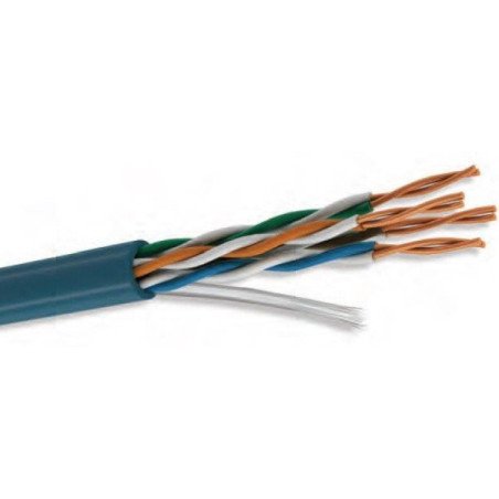 Bobina UTP cat.5e Condumex ultracat (cm), 24 AWG/cobre, 305 mts/cubierta PVC retardante a la flama, amarillo