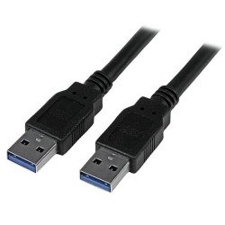 StarTech.com USB3SAA6BK cable USB 1,8 m USB 3.2 Gen 1 (3.1 Gen 1) USB A Negro