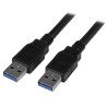 Cable USB StarTech.com - 1.8 m, USB A, USB A, Macho/Macho, Negro