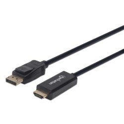 Cable DisplayPort - HDMI M-M 4K 1.0m
