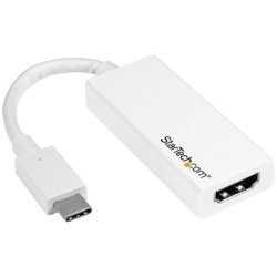 Adaptador de Video USB-C a HDMI StarTech.com CDP2HDW - Color blanco, H