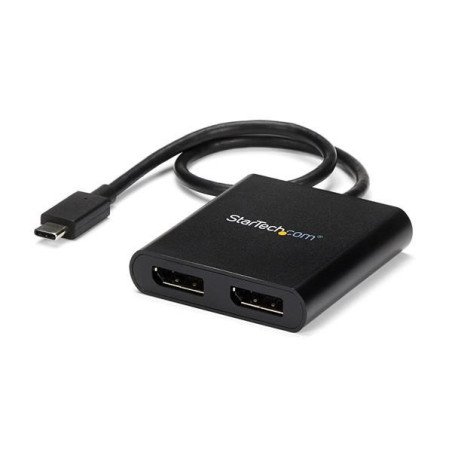 Divisor Multiplicador USB C StarTech.com MSTCDP122DP - USB C, Negro